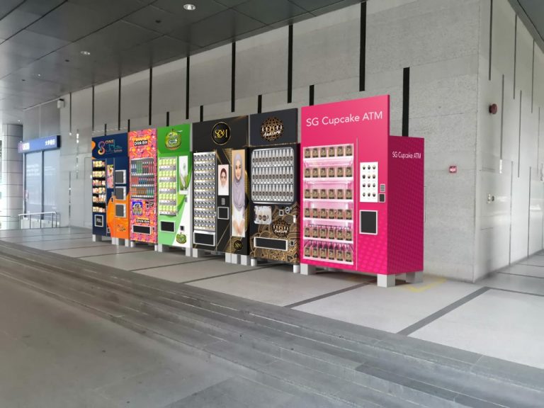 IP Digital and Robotic Vending Machine cluster