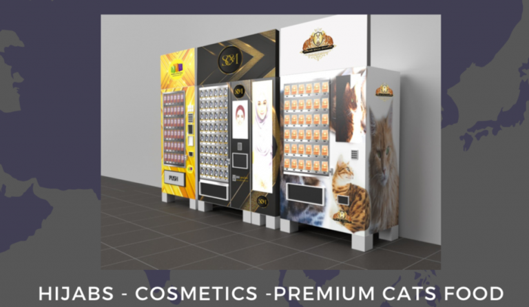 Vending Machines Hijabs - Cosmetics - Premium Cats Food
